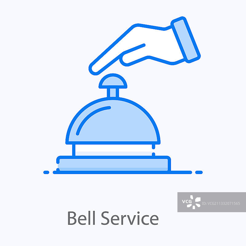 门铃服务图片素材