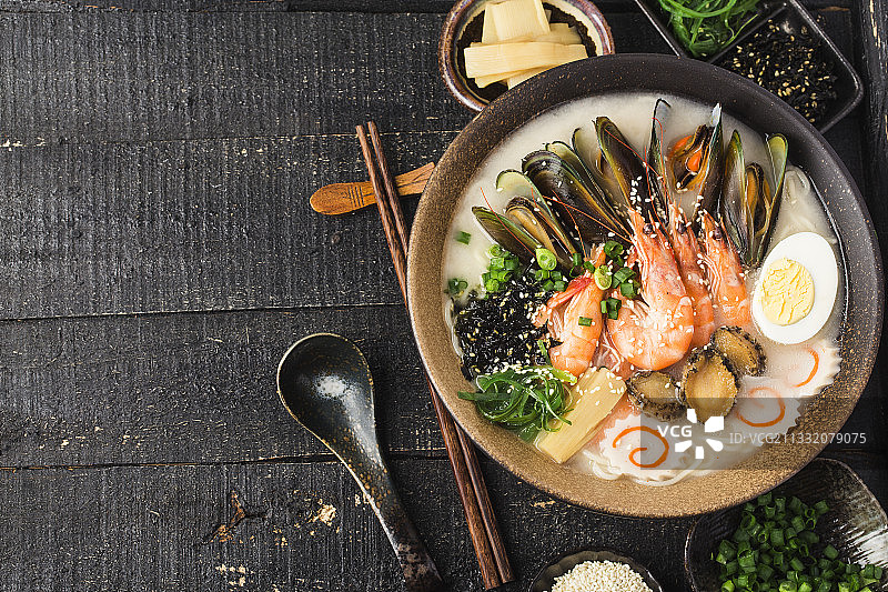 海鲜拉面图片素材