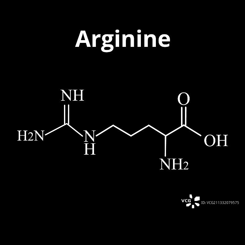 精氨酸氨基酸化学分子式图片素材