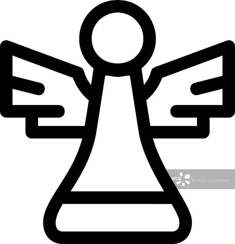 天使图标或标志符号图片素材