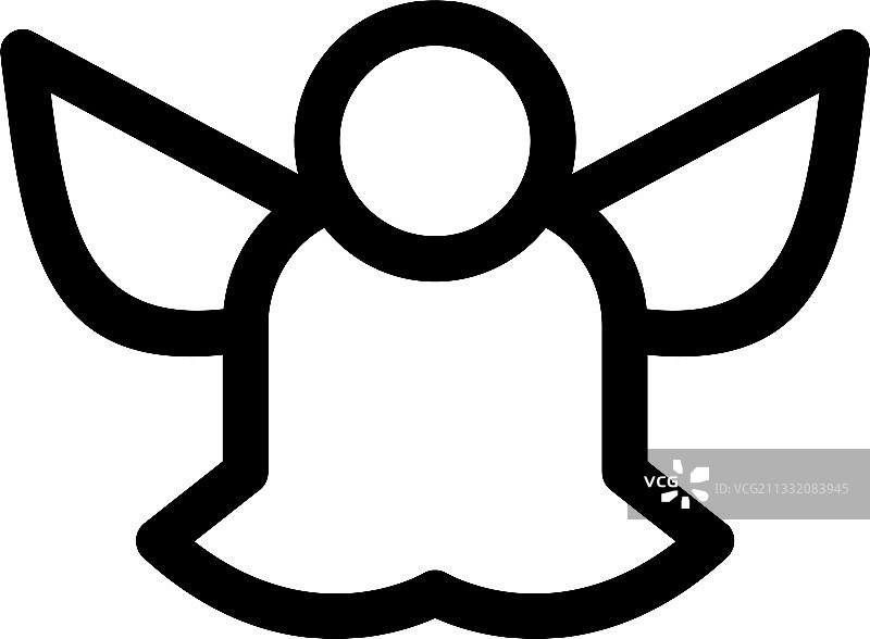 天使图标或标志符号图片素材