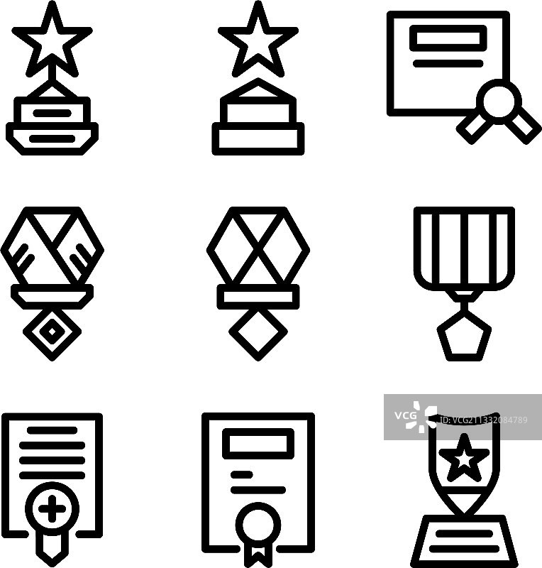 奖励图标或标志图片素材