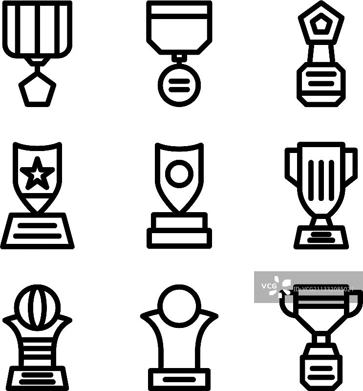 奖励图标或标志图片素材