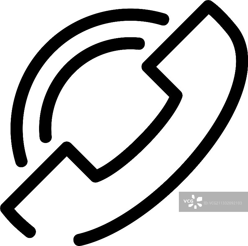 呼叫图标或logo独立符号图片素材