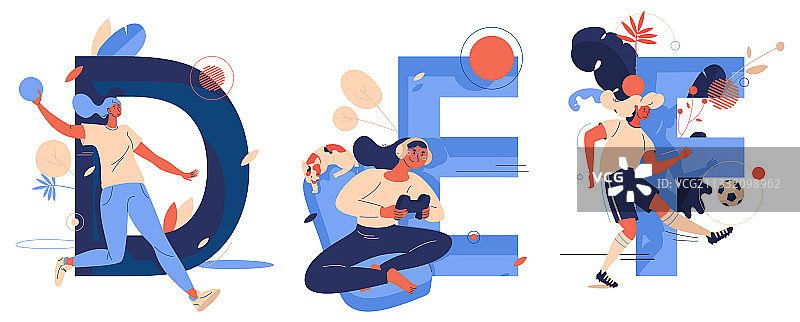 女性运动合集图片素材