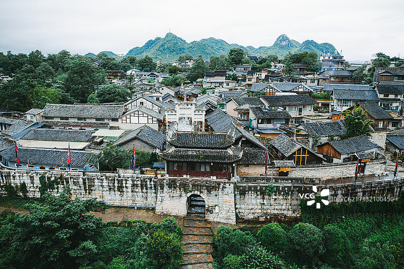 贵州青岩古镇图片素材