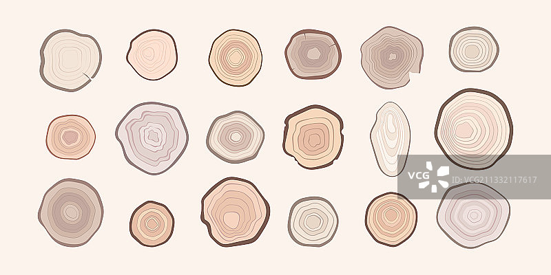 木制戒指树桩造型图片素材