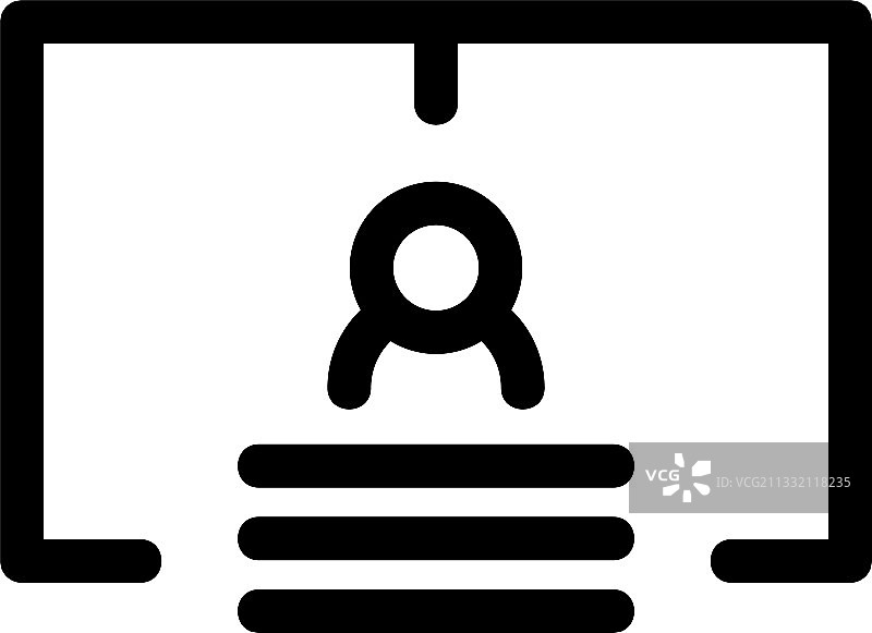 简历图标或标志图片素材