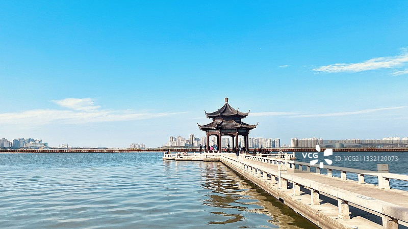 金鸡湖图片素材