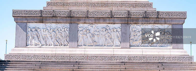 人民英雄纪念碑浮雕图片素材
