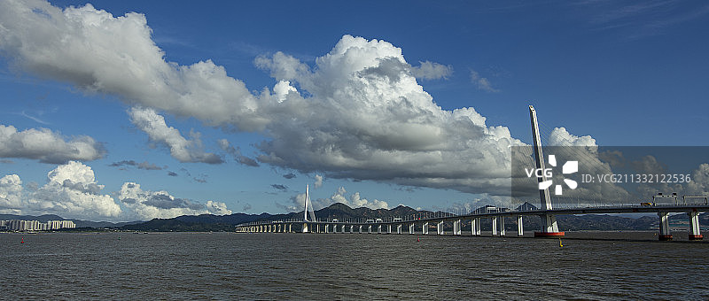 深圳湾大桥图片素材