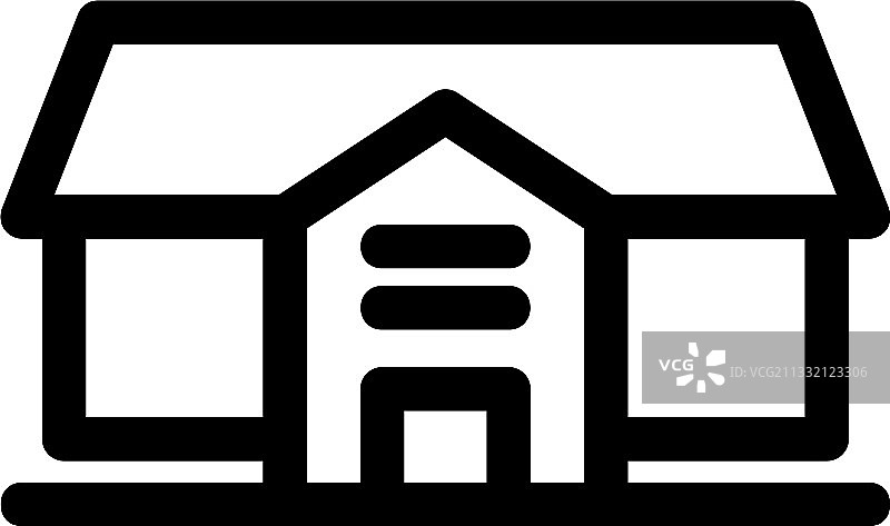 学校图标或标志隔离符号图片素材