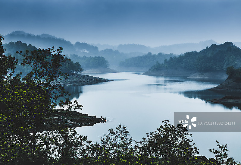 清江画廊图片素材