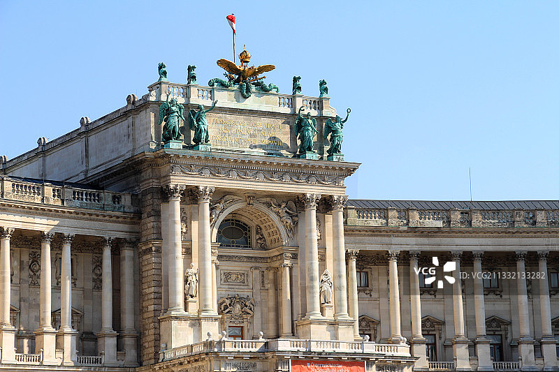 奥地利维也纳英雄广场图片素材