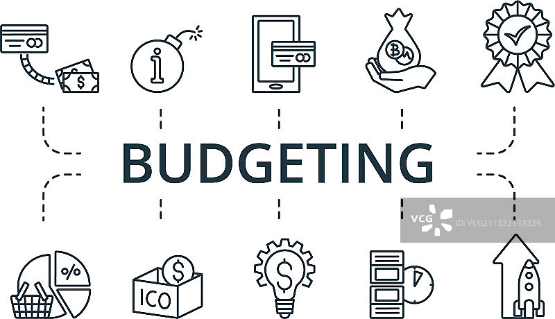 预算图标集锦图片素材