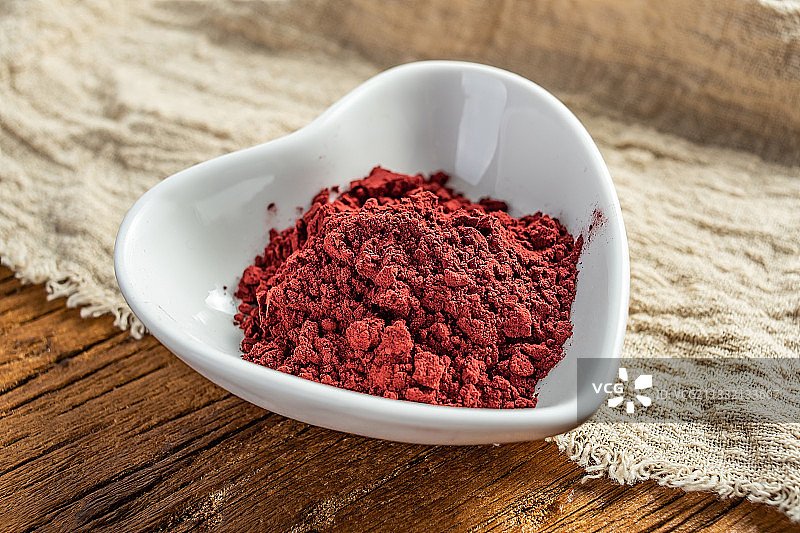 传统天然色素食品红曲米粉图片素材