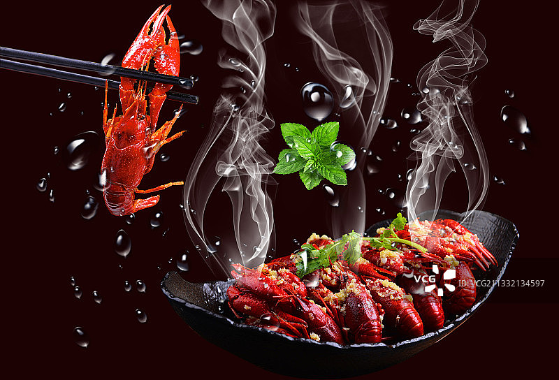 火爆小龙虾图片素材