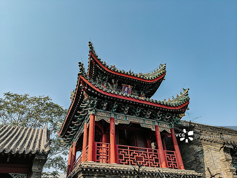 大相国寺钟鼓楼图片素材