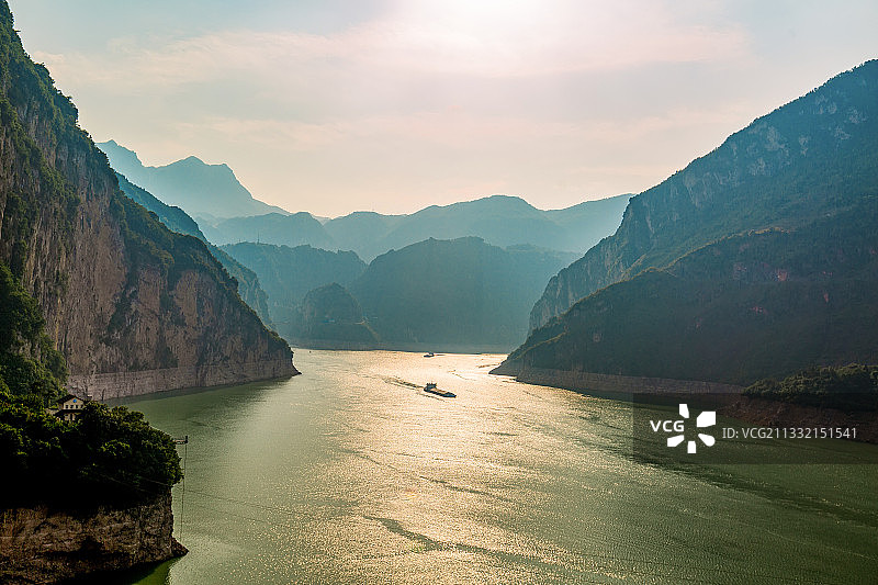 西陵峡之牛肝马肺峡图片素材