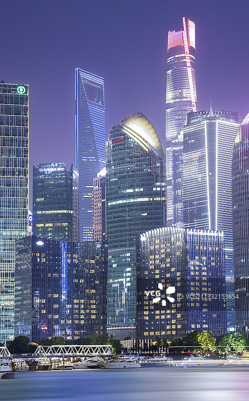 陆家嘴金融中心局部-超清1亿像素图片素材