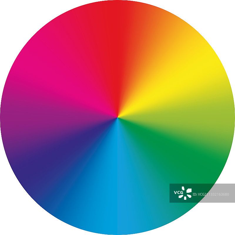 彩色转盘图片素材