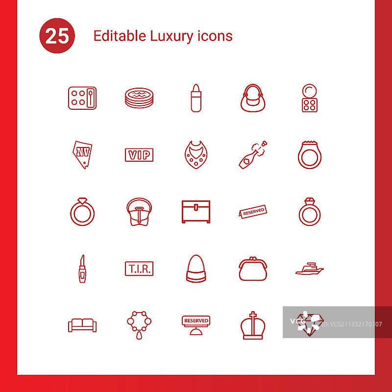 豪华图标图片素材