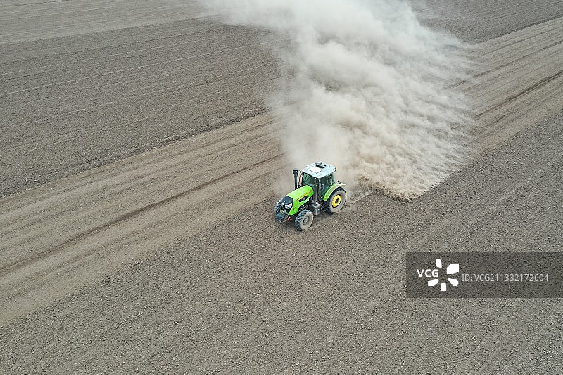 山丹马场耕作场景图片素材