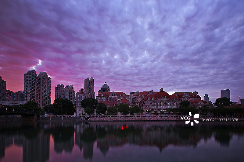天津海河图片素材