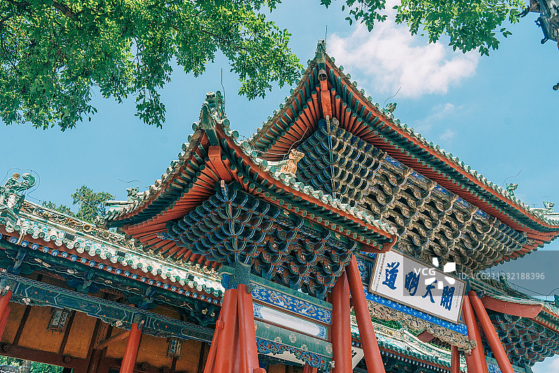 甘肃天水伏羲庙图片素材