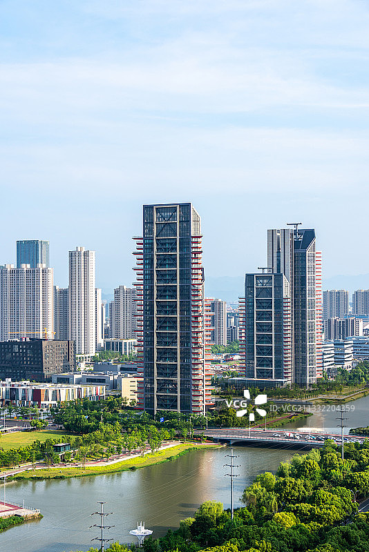 浙江宁波，东部新城，新天地，银行，CBD，金融中心，商业，图片素材