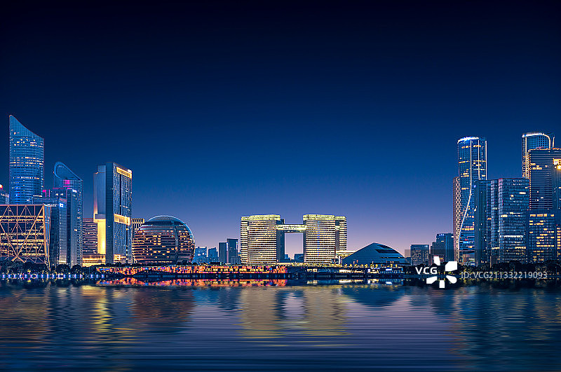 杭州城市建筑图片素材