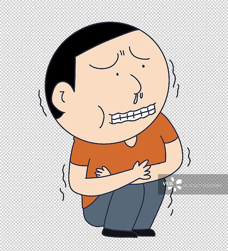 元素：失温的人物图片素材
