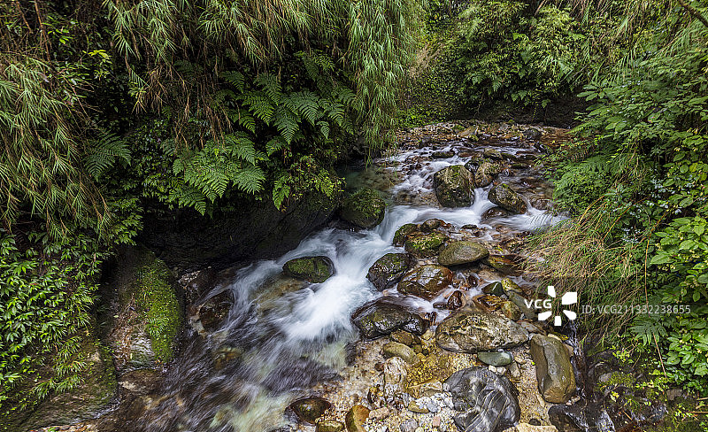 四川峨眉山清音阁图片素材