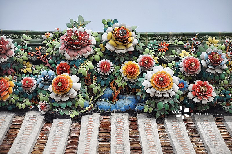 揭阳城隍庙 香火 民俗图片素材