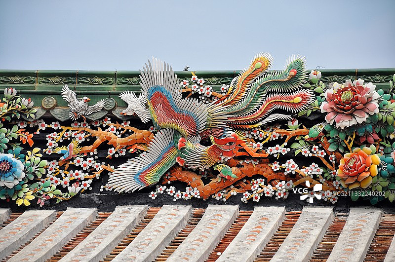 揭阳城隍庙 香火 民俗图片素材