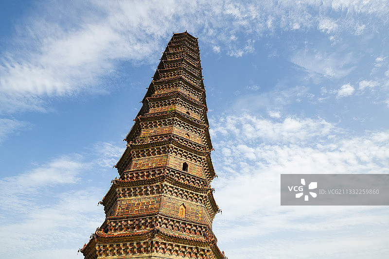 河南开封铁塔公园图片素材