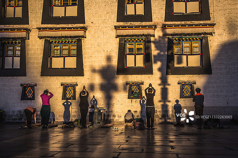 大昭寺百态III图片素材
