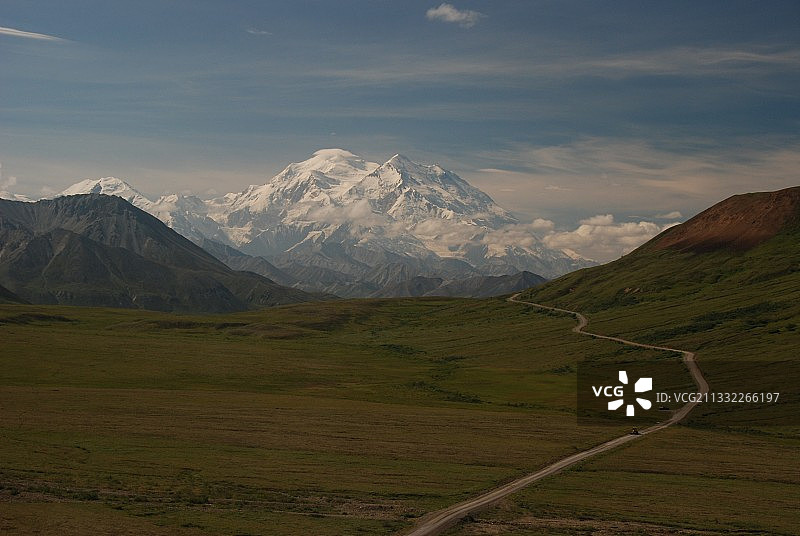 美国德纳里国家公园山脉风光图片素材