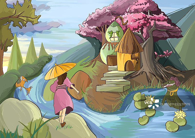 创意插画图片素材