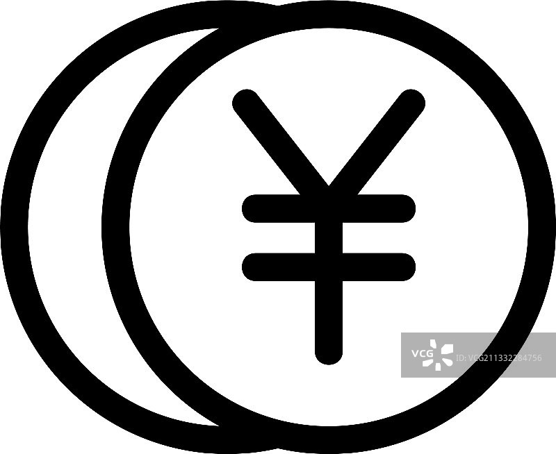 日元图标或标志图片素材