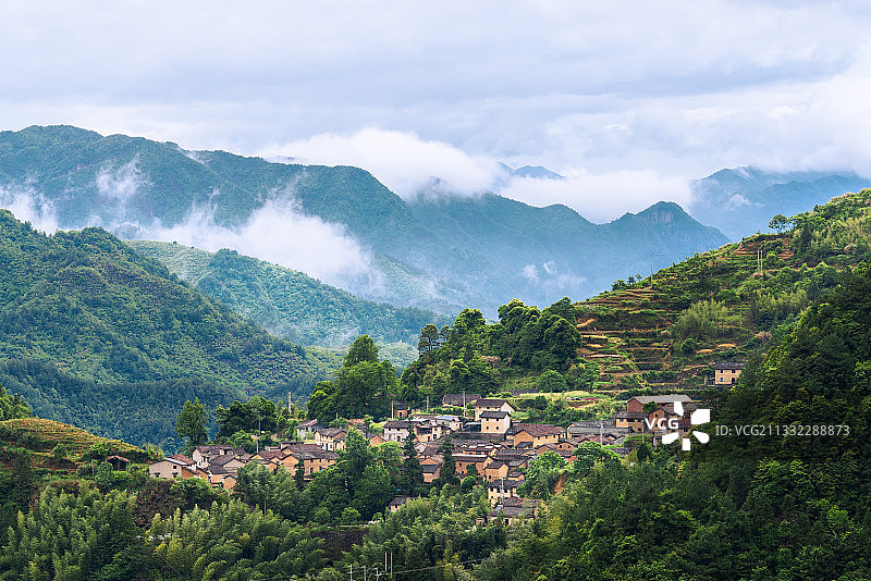 松阳古村落图片素材