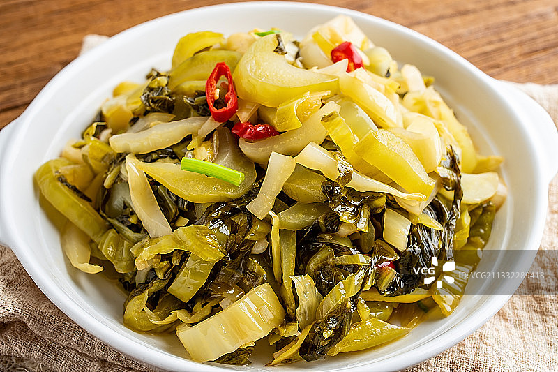 家常菜炒酸菜图片素材