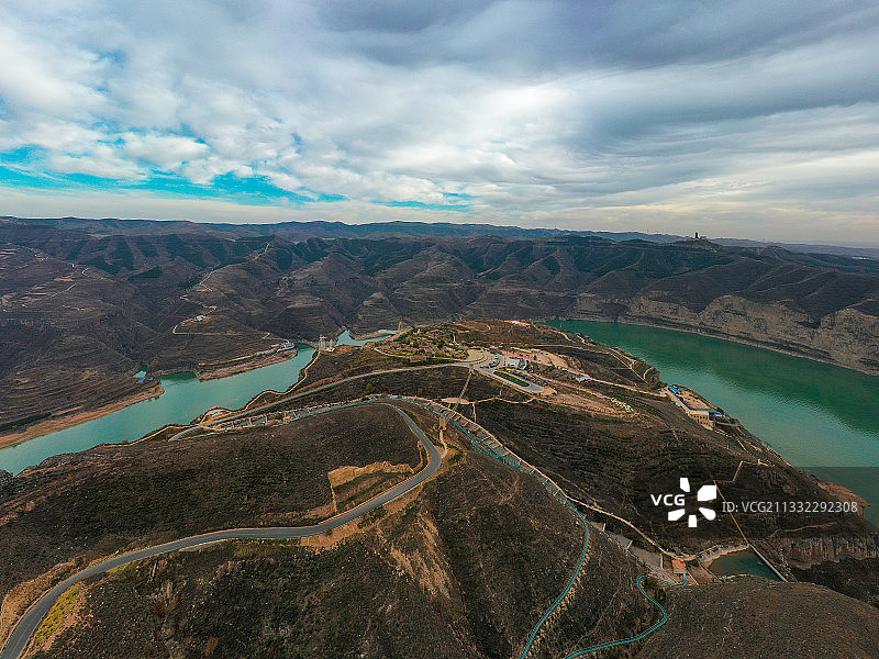 内蒙古准格尔旗黄河大峡谷图片素材