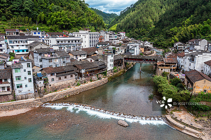 浙江遂昌王村口 浙西南革命根据地图片素材