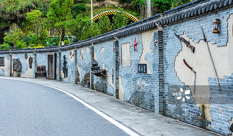 浙江遂昌王村口 浙西南革命根据地图片素材