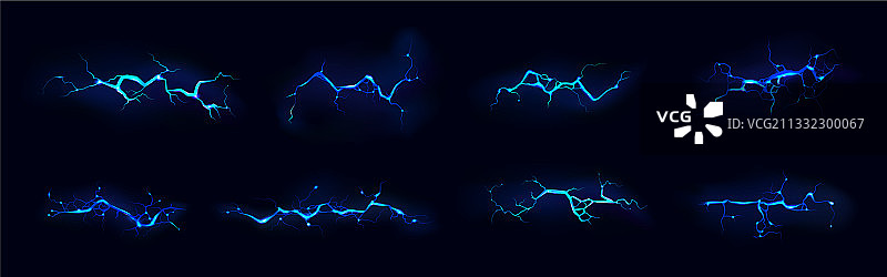 夜间风暴闪电图片素材