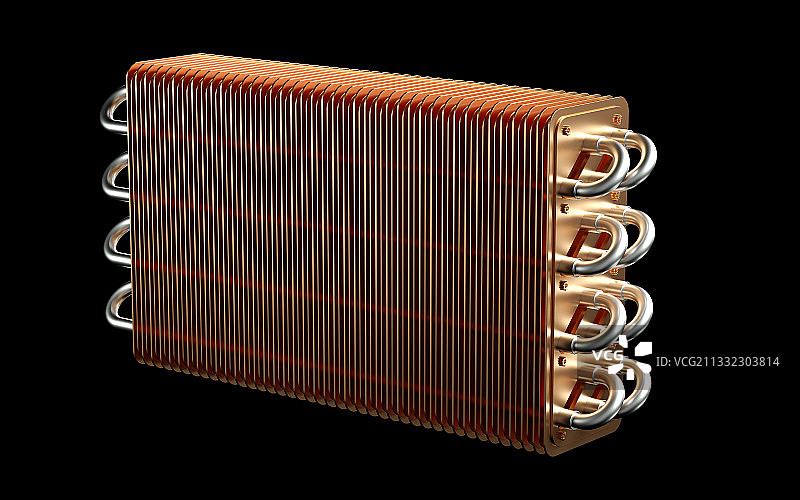 蒸发器散热片图片素材