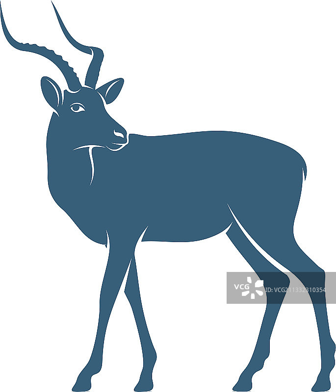 羚羊创意Logo设计图片素材