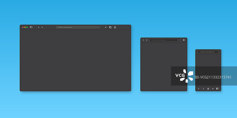网页浏览器窗口模板网站浏览器图片素材