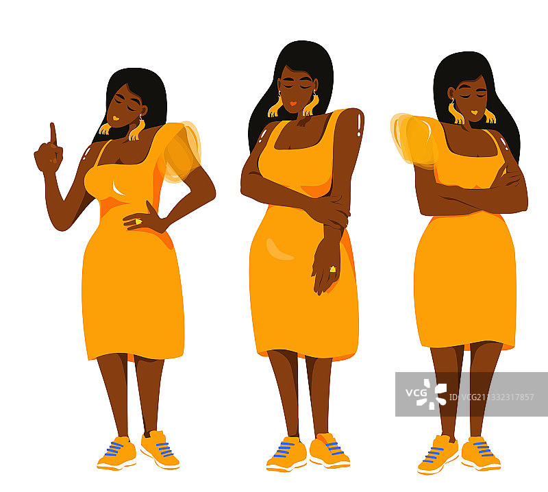 美丽的黑色套装图片素材